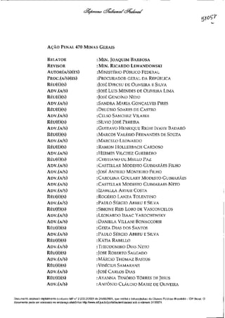 Joaquim Barbosa esconde processo dos demais Ministros