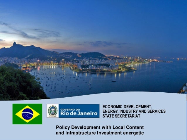 Alexandre Gurgel Policy Development With Local Content And Infrastruc