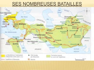 SES NOMBREUSES BATAILLES
 