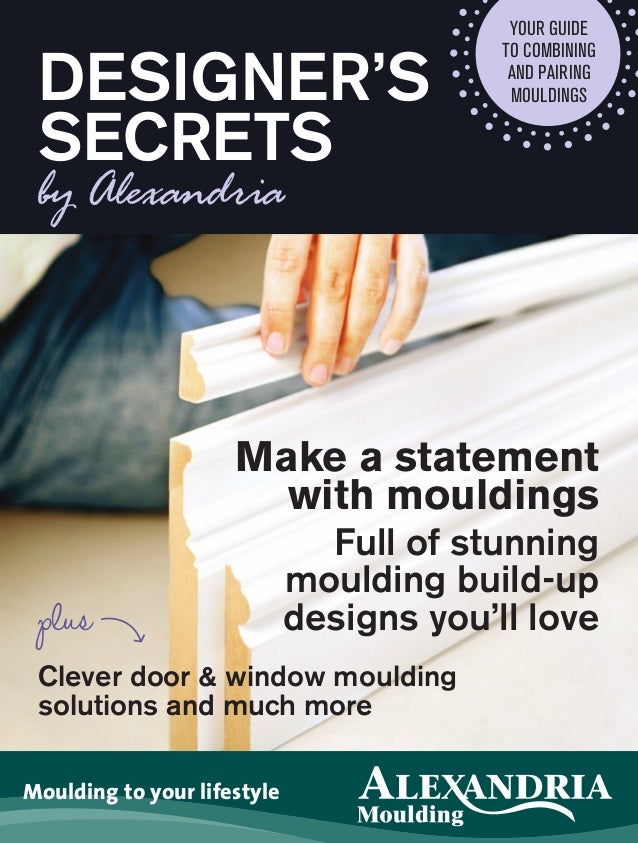 Alexandria Mouldings Designer's Secrets Booklet