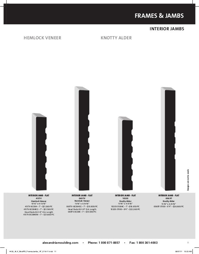Alexandria Mouldings Products Catalog