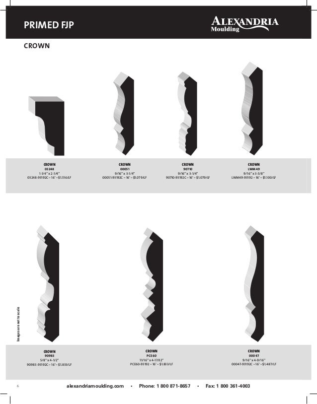 Alexandria Mouldings Products Catalog