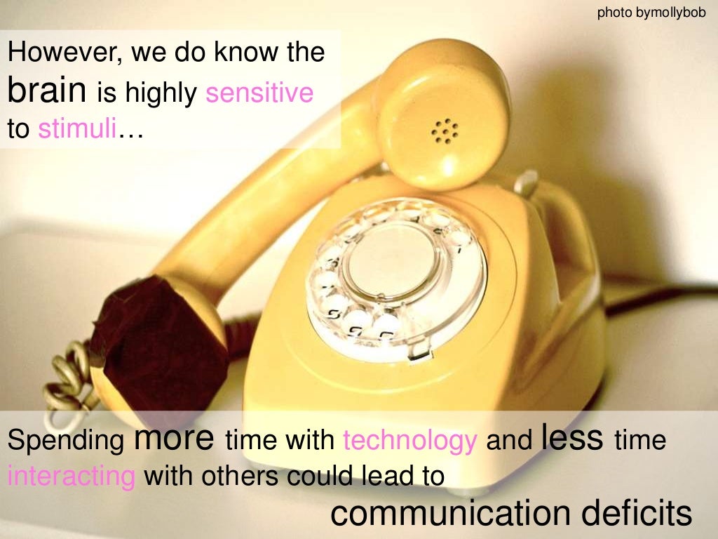 Negative Effects Of Technology On Young Children