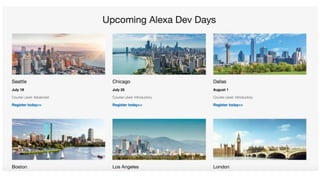 Alexa Skill - When all you need is a
 