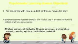 Psychomotor Domain of Learning | PPTX | Sports