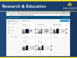 Research & Education
 