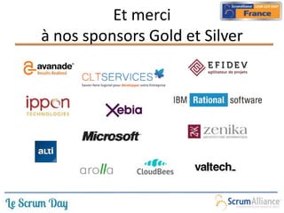 Et merci
à nos sponsors Gold et Silver