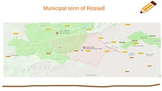 Municipal term of Rossell
 
