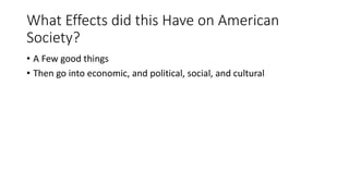 Viewpoint/ Perspective Question:
1.If you were alive during this time period, would
you have been a “dry” or a “wet?” Answer this
question on the third part of the Voice Thread.
 