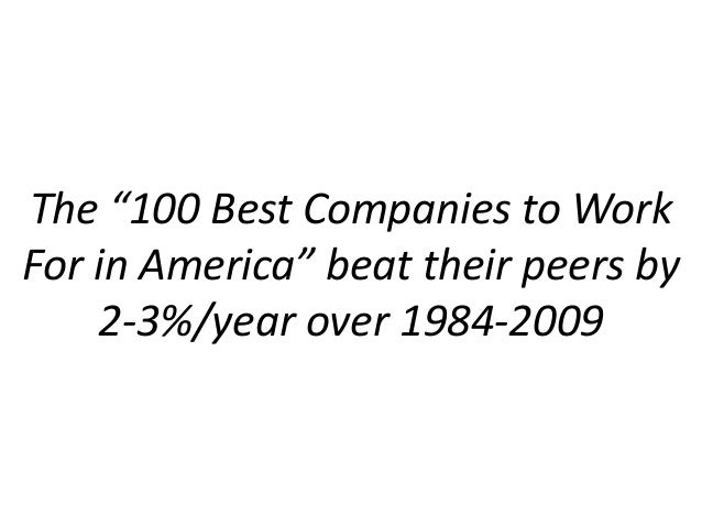 does the stock market fully value intangibles employee satisfaction and equity prices