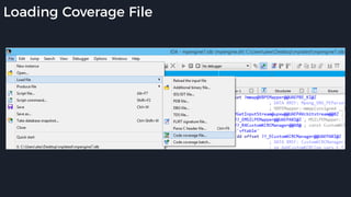 Loading Coverage File
 