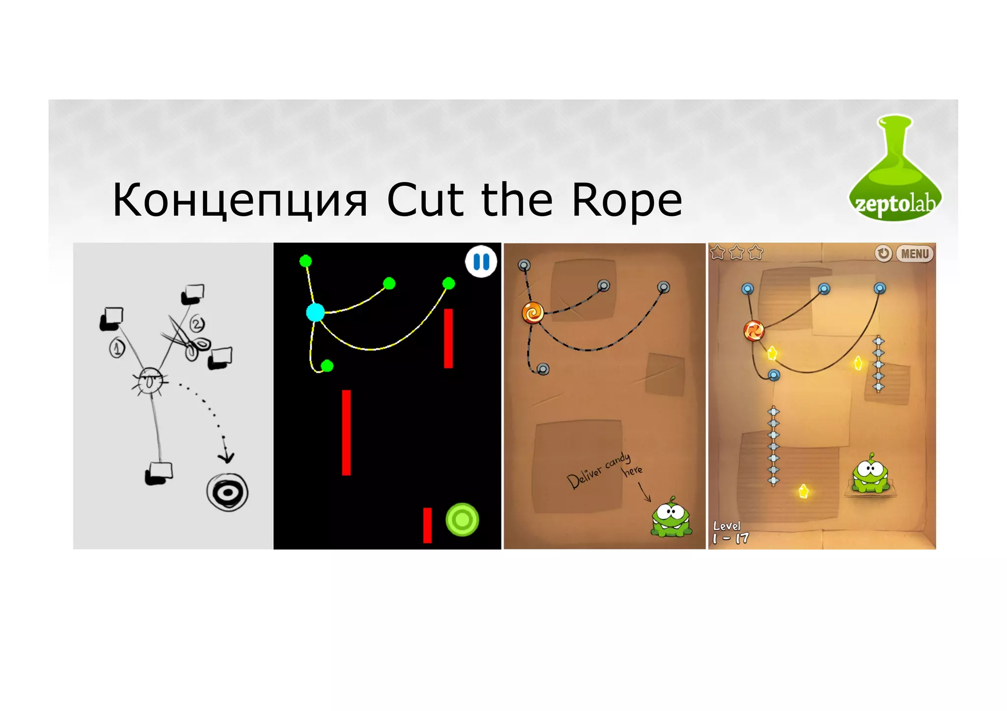Концепция Cut the Rope
 