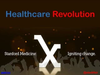 Healthcare Revolution
@alexbfair#MEDX
 
