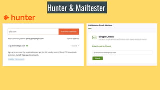 Hunter & Mailtester
 