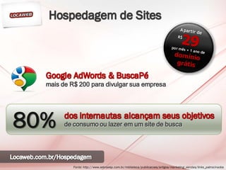 80%
      Fonte: http://www.sebraesp.com.br/midiateca/publicacoes/artigos/marketing_vendas/links_patrocinados
 