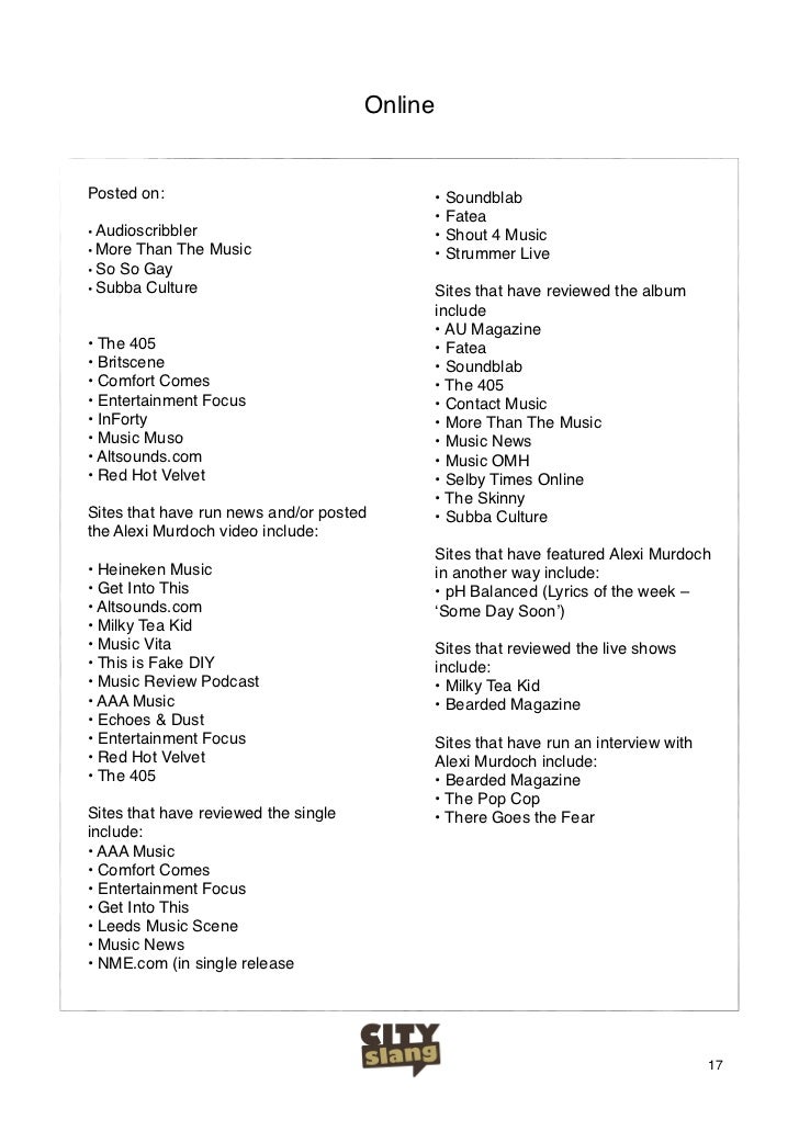 Alexi Murdoch Press Update