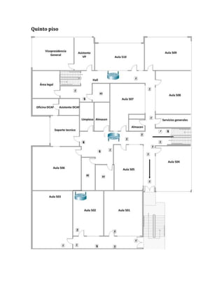 Quinto piso
 