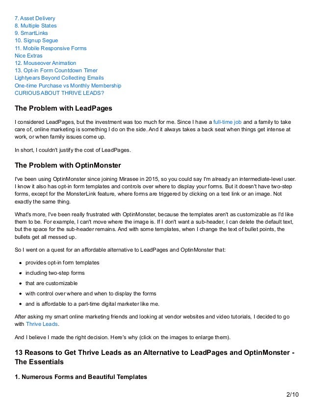 How Optinmonster Vs Leadpages can Save You Time, Stress, and Money.