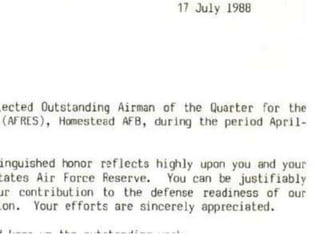 Alexis Terzado US Air Force