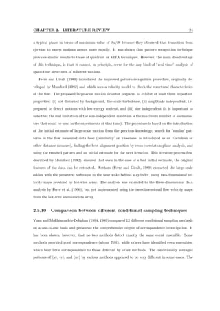 Coherent structures characterization in turbulent flow | PDF