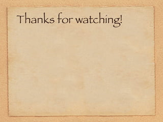 Thanks for watching! 