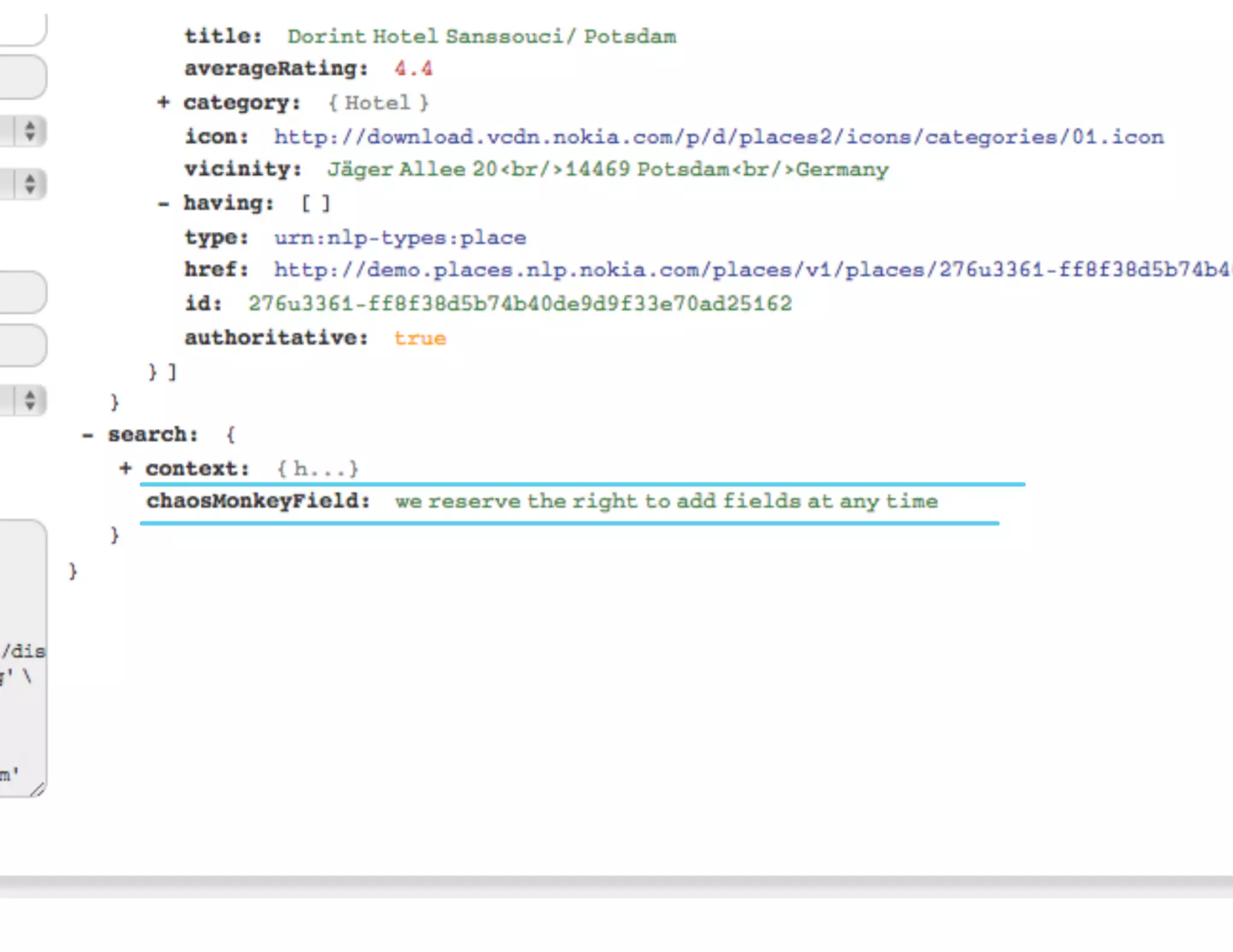 Ripening of a RESTful API