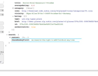 Ripening of a RESTful API