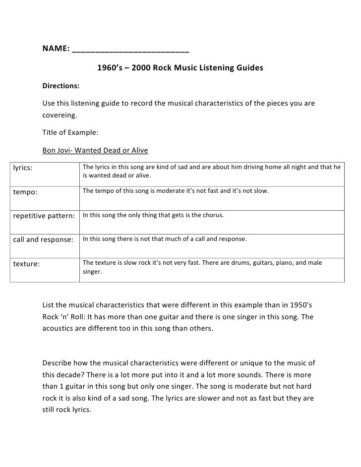 Alex smeemidterm listening guides