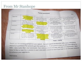 From Mr Stanhope 