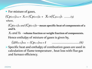 Thermodynamics of combustion | PPTX