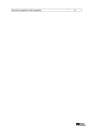 Dá outra resposta ou não responde. 0
 