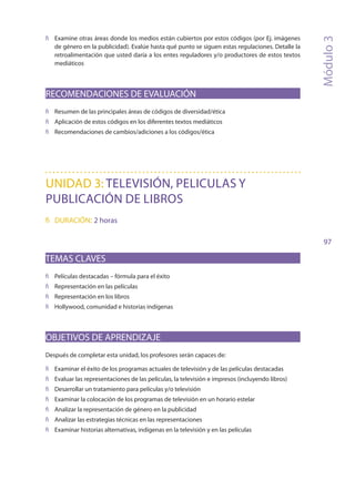 Alfabetización mediática e informacional: Curriculum para profesores