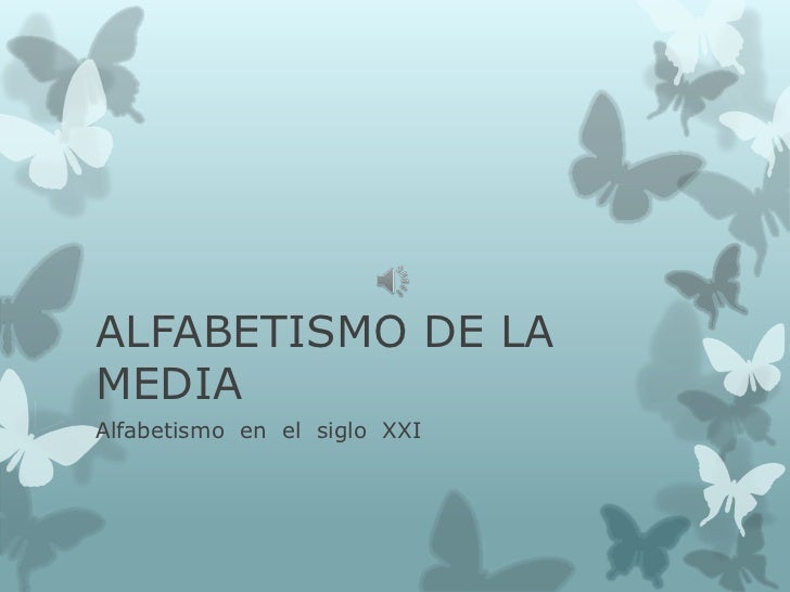 Alfabetismo de la media
