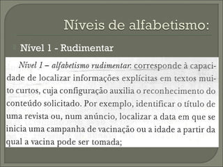

Nível 1 - Rudimentar

 