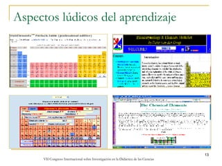 Aspectos lúdicos del aprendizaje 