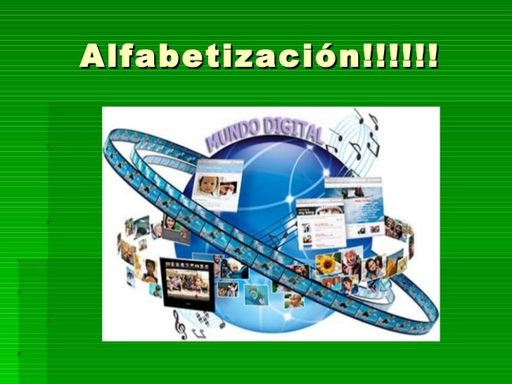 Resultado de imagen para alfabetización tecnológica