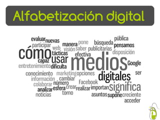 Alfabetización digital
 
