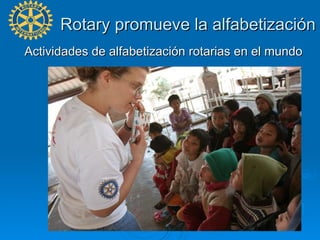 Rotary promueve la alfabetización ,[object Object]