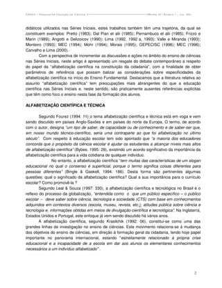 ENSAIO – Pesquisa em Educação em Ciências                            Volume 03 / Número 1 – Jun. 2001




didáticos utiliz...