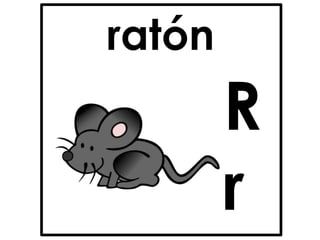 Rata En Letra R Alfabeto | PPTX