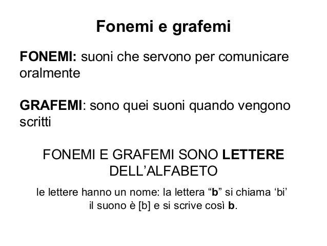 Grafemi Che Trascrivono Tutti I Suoni Di Un Idioma L'Alfabeto