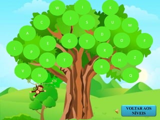 C
A
L
V
J
E
Q
S
D
B
G
X
H
Z
O
U
W K
M
F
P
N
T
Y
I
R
VOLTAR AOS
NÍVEIS
 