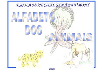ALFABETO DOS ANIMAIS ESCOLA MUNICIPAL SANTOS DUMONT 2008 