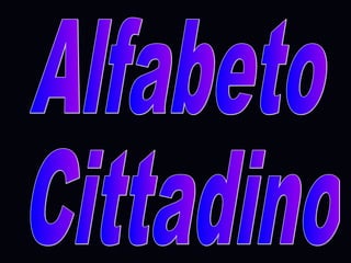 Alfabeto Cittadino