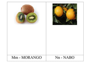 Mm - MORANGO   Nn - NABO
 