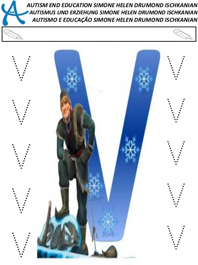 Alfabeto Frozen 1 1
