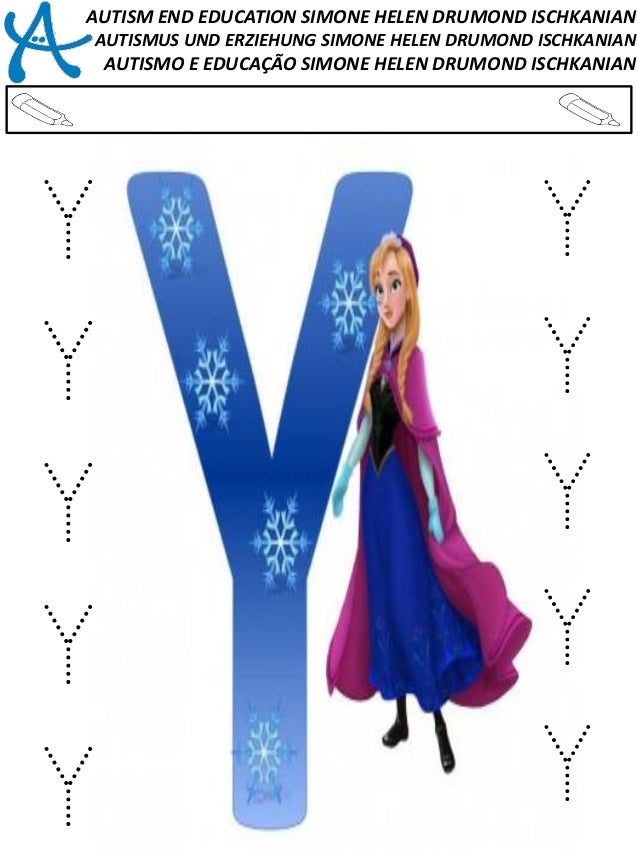Alfabeto Frozen 1 1