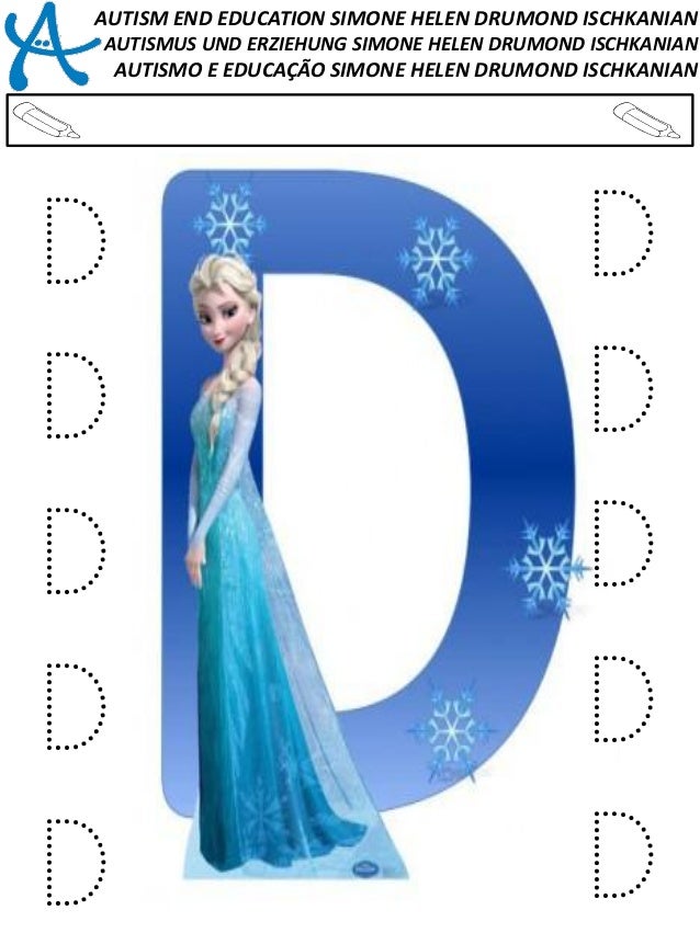 Alfabeto Frozen 1 1