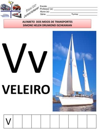 Alfabeto meios de transportes | PDF