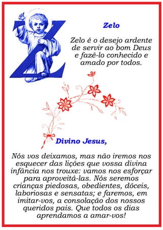 Alfabeto do Menino Jesus